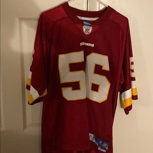 Original lavar Arrington redskins Jersey.